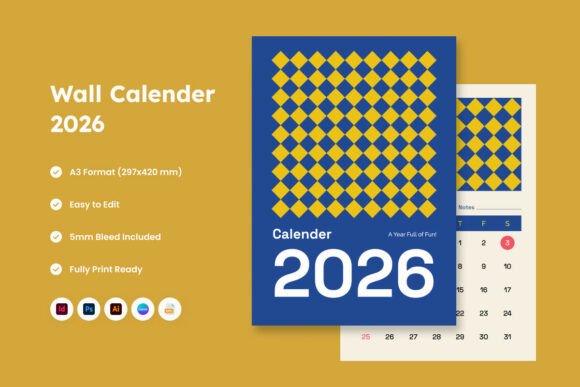Bright and Cheerful Education Calendar