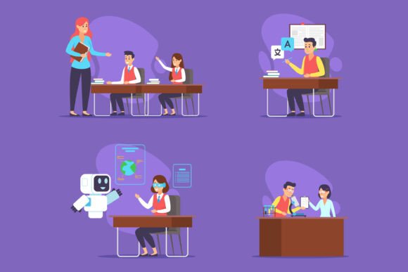Education Set of Various Learning: Visualizing the Future of Interactive Classrooms